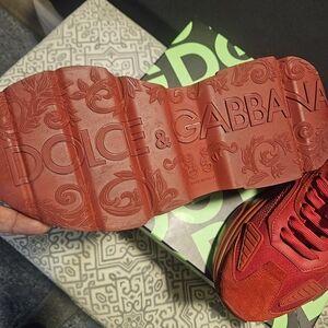 Dolce & Gabbana Men's Red Sneakers